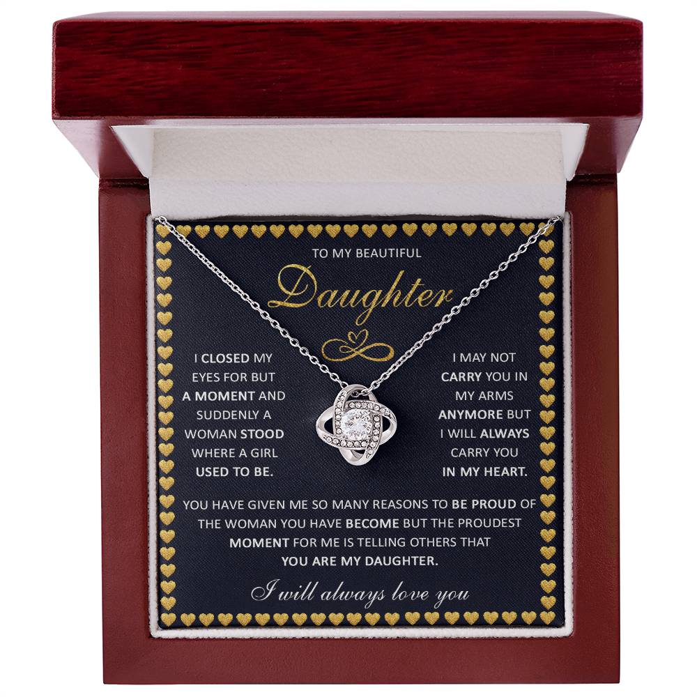 l4 Knot Necklace Template Silver coanh Main up AMZVippppp