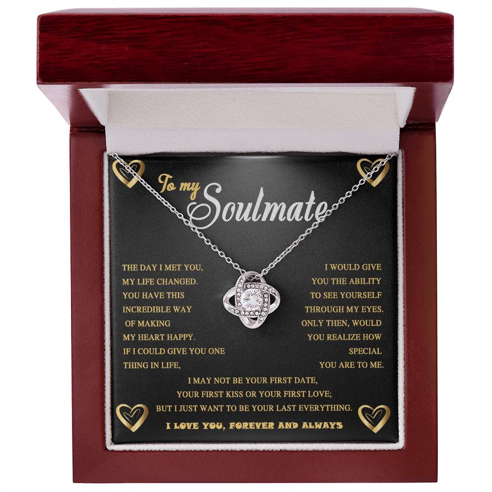 NACIE - SOULMATE BLACK - LOVEKNOT