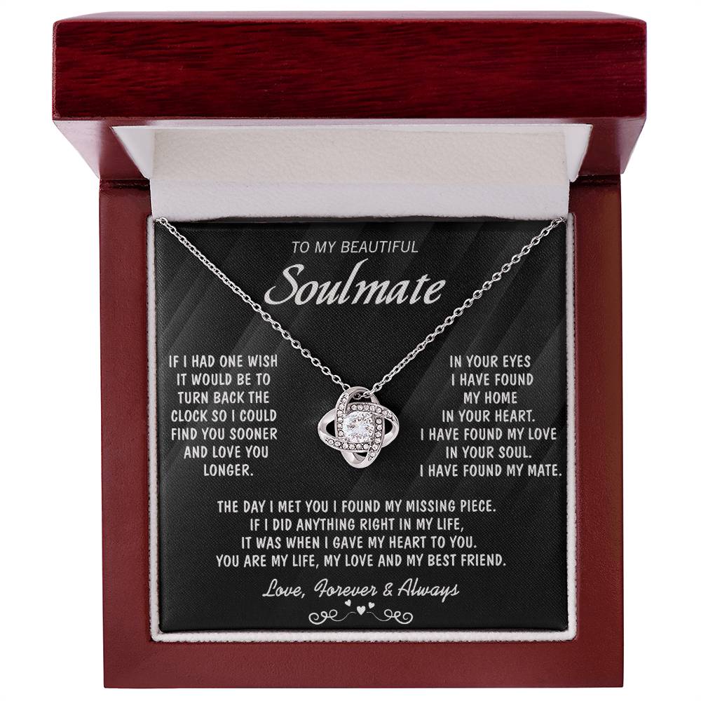 NACIE - SOULMATE BLACK - LOVEKNOT