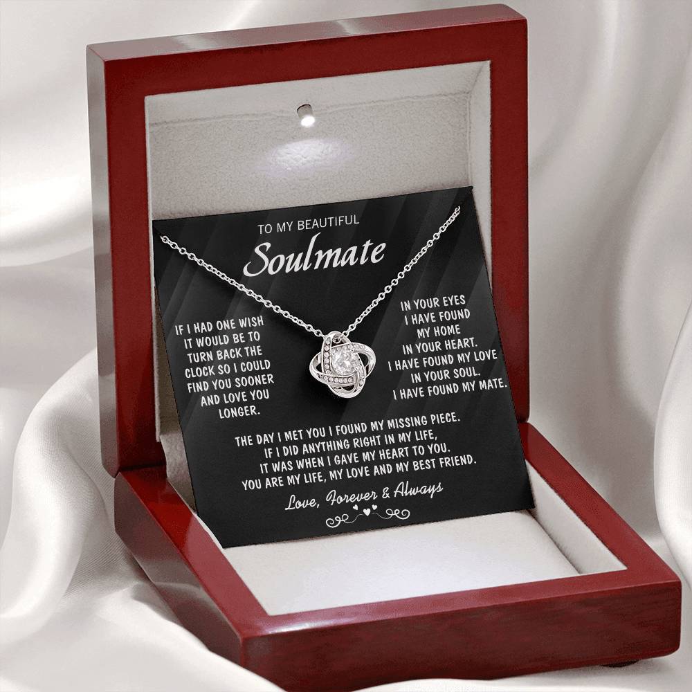 NACIE - SOULMATE BLACK - LOVEKNOT