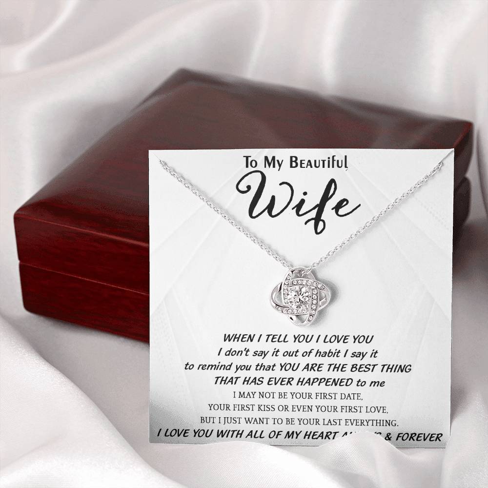 NACIE - WIFE WHITE - LOVE KNOT
