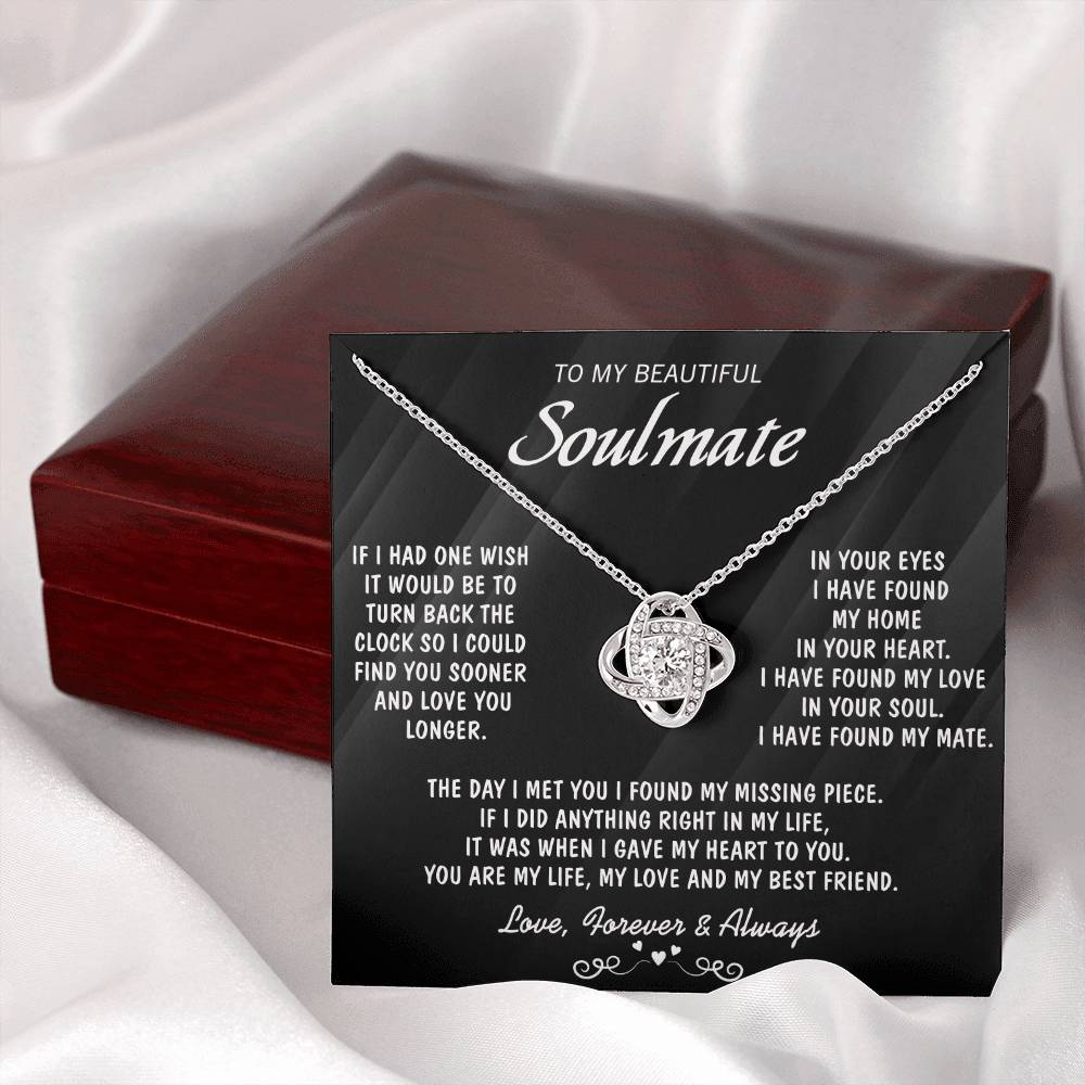 NACIE - SOULMATE BLACK - LOVEKNOT