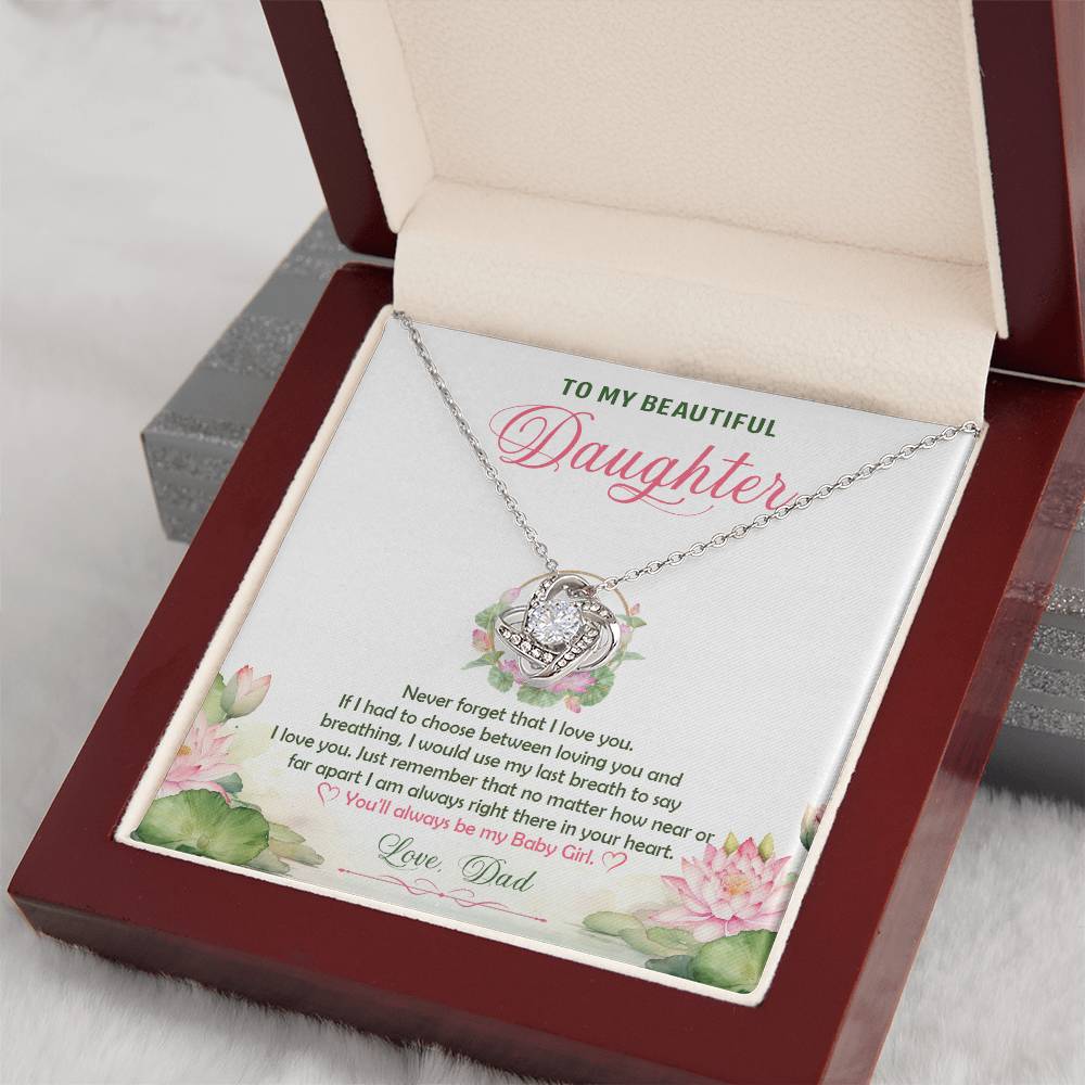 k22 Knot Necklace Template Silver coanh Main up AMZVippppp