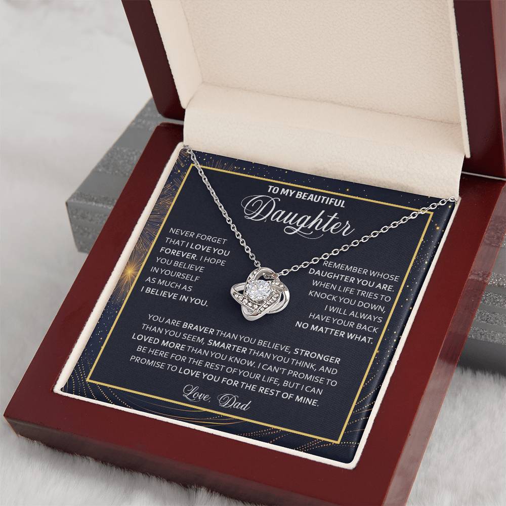 k8 Knot Necklace Template Silver coanh Main up AMZVippppp