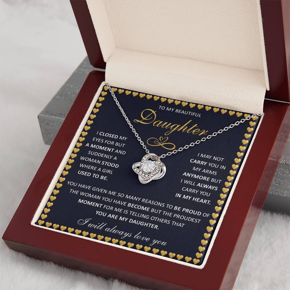 l4 Knot Necklace Template Silver coanh Main up AMZVippppp