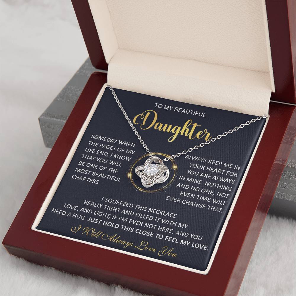 k3 Knot Necklace Template Silver coanh Main up AMZVippppp