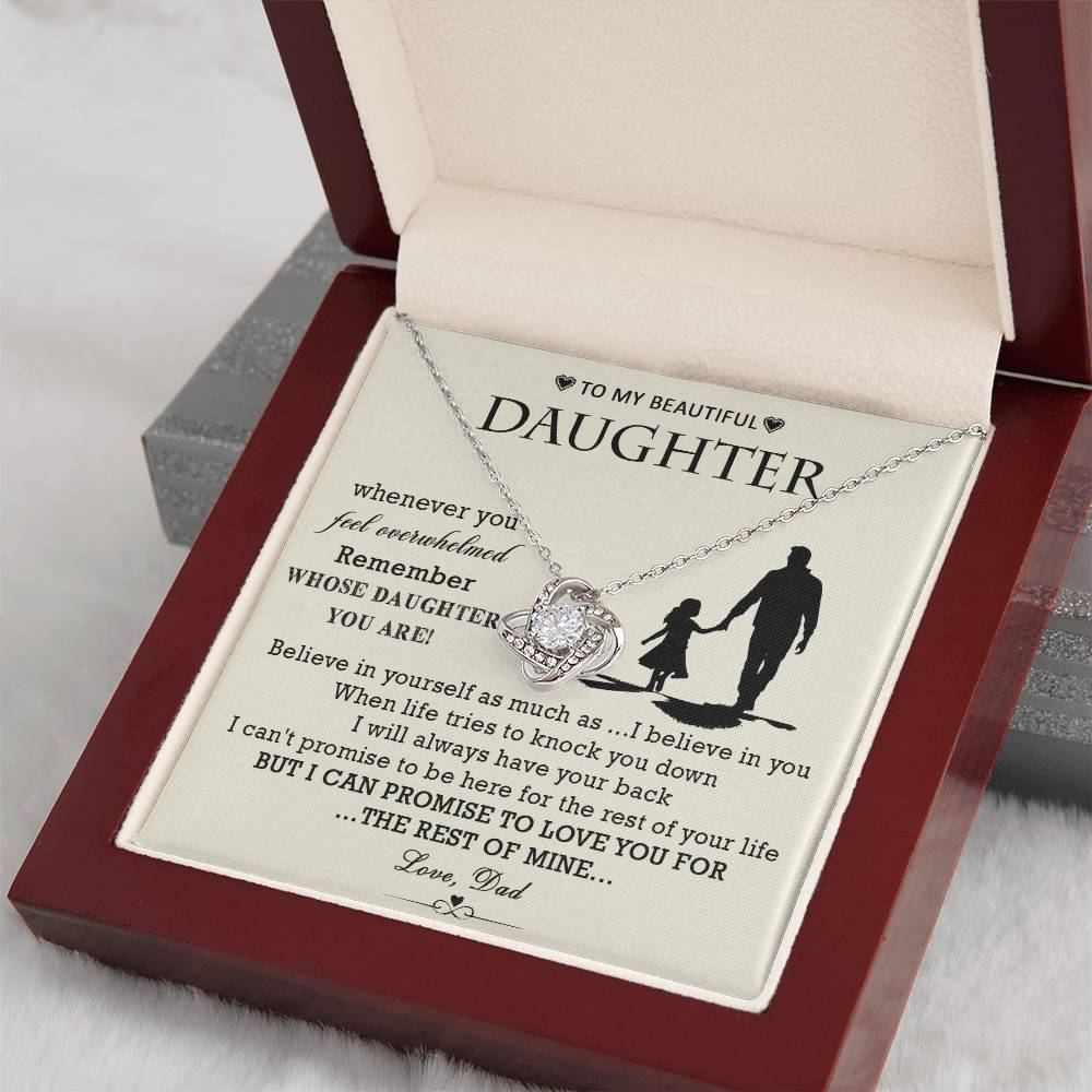 K5 Knot Necklace Template Silver coanh Main up AMZVippppp