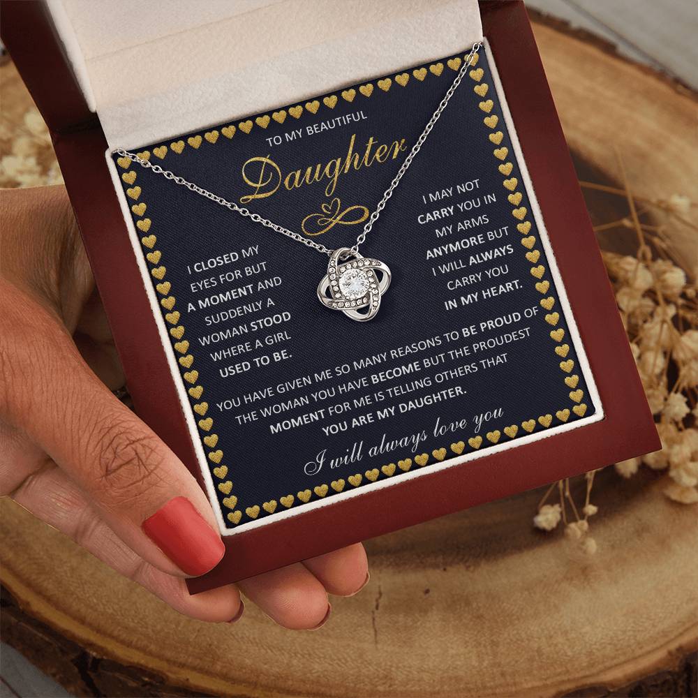 l4 Knot Necklace Template Silver coanh Main up AMZVippppp
