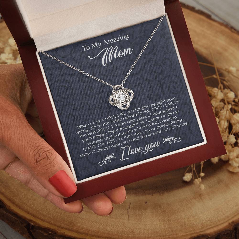To My Amazing Knot Necklace Template Silver coanh Main up AMZVippppp