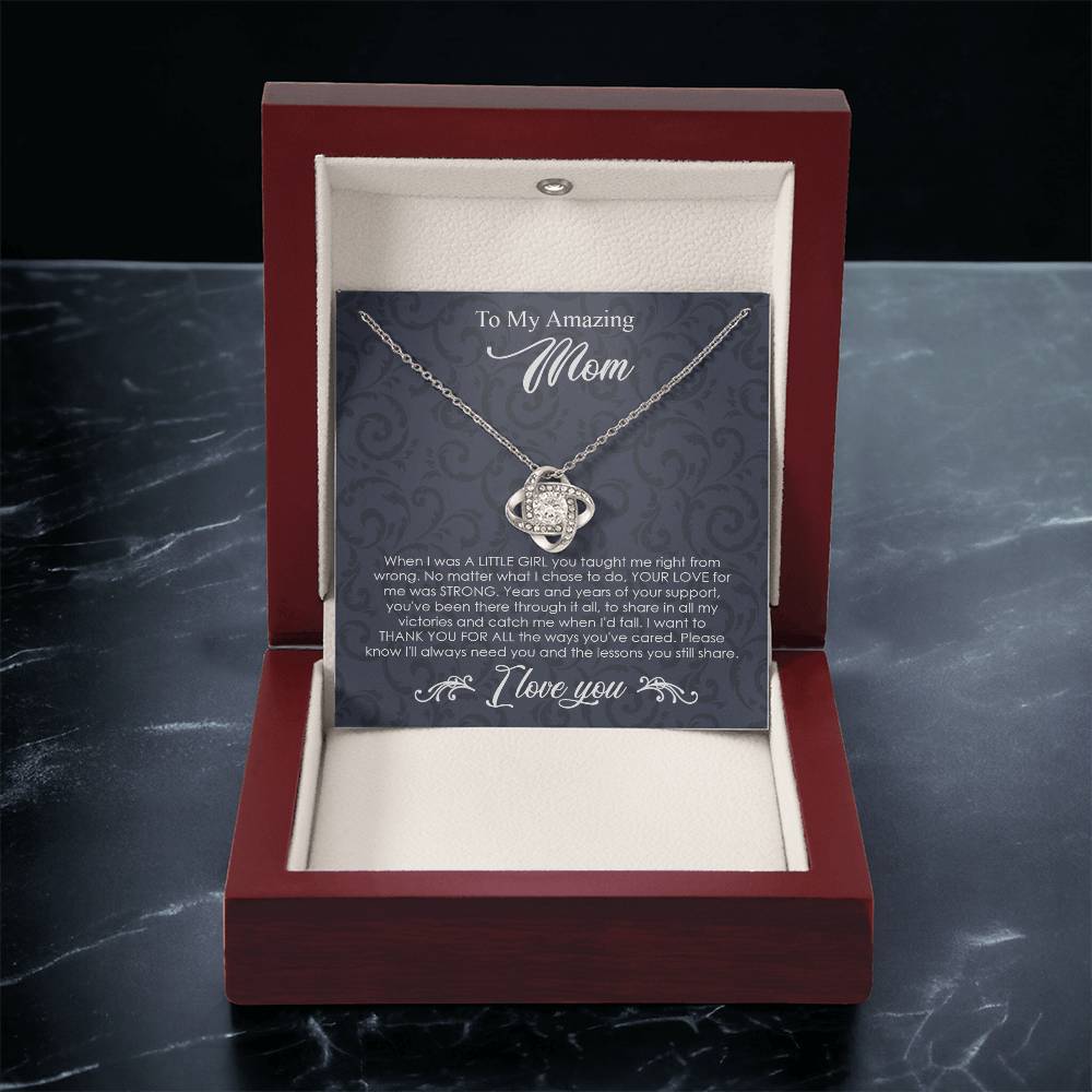 To My Amazing Knot Necklace Template Silver coanh Main up AMZVippppp