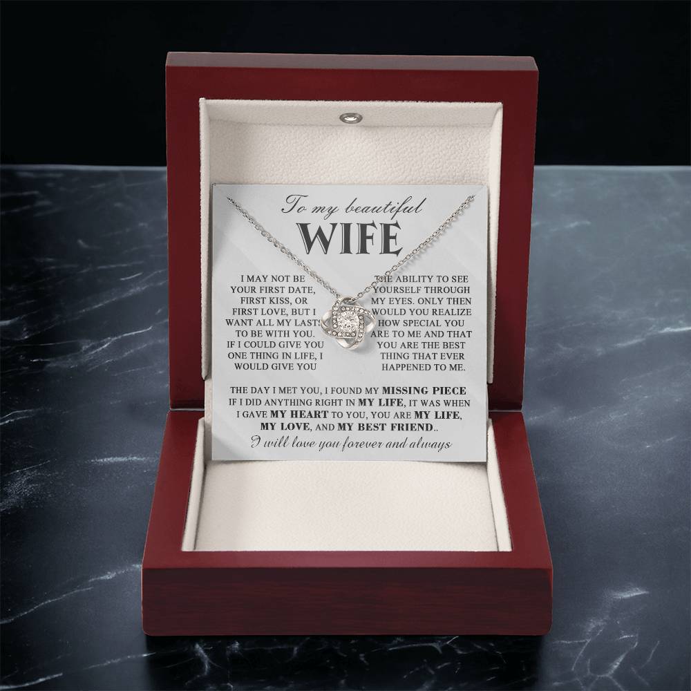 necklace wwife Template Knot 2 NC