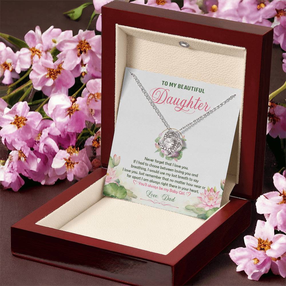 k22 Knot Necklace Template Silver coanh Main up AMZVippppp
