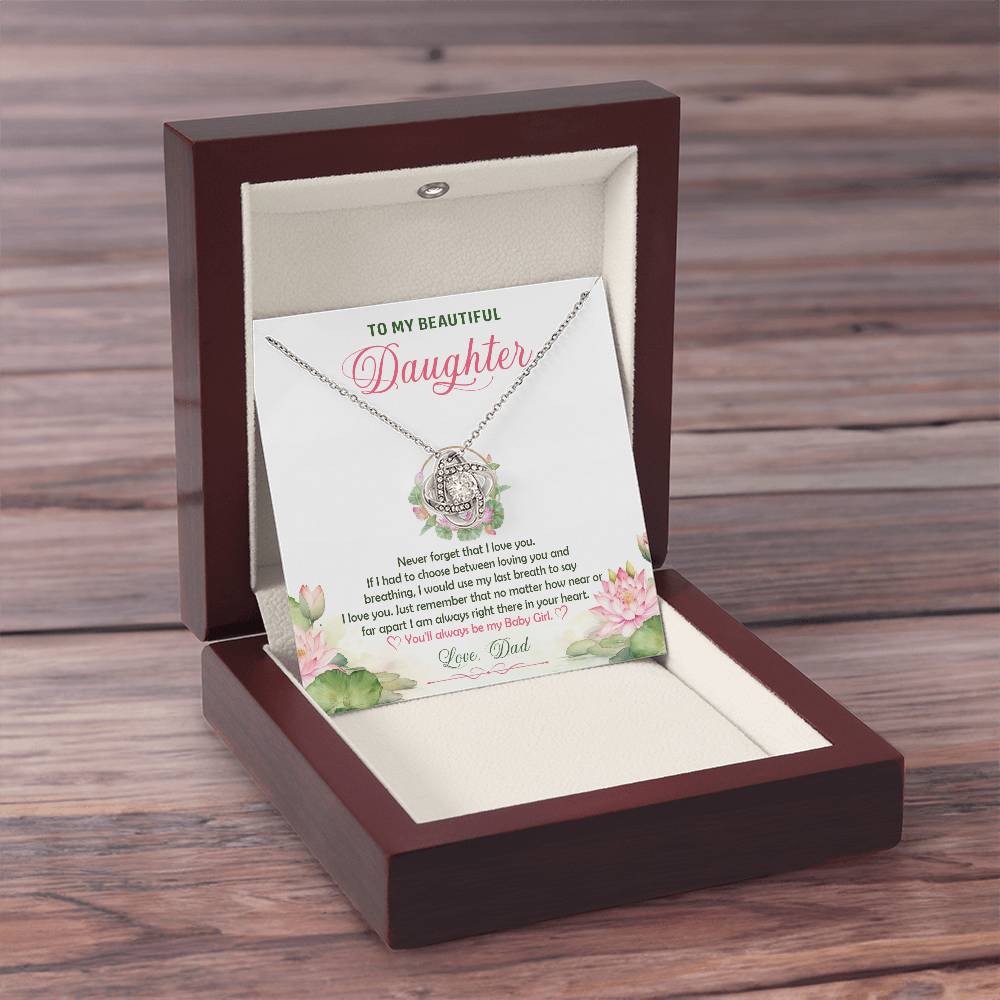 k22 Knot Necklace Template Silver coanh Main up AMZVippppp