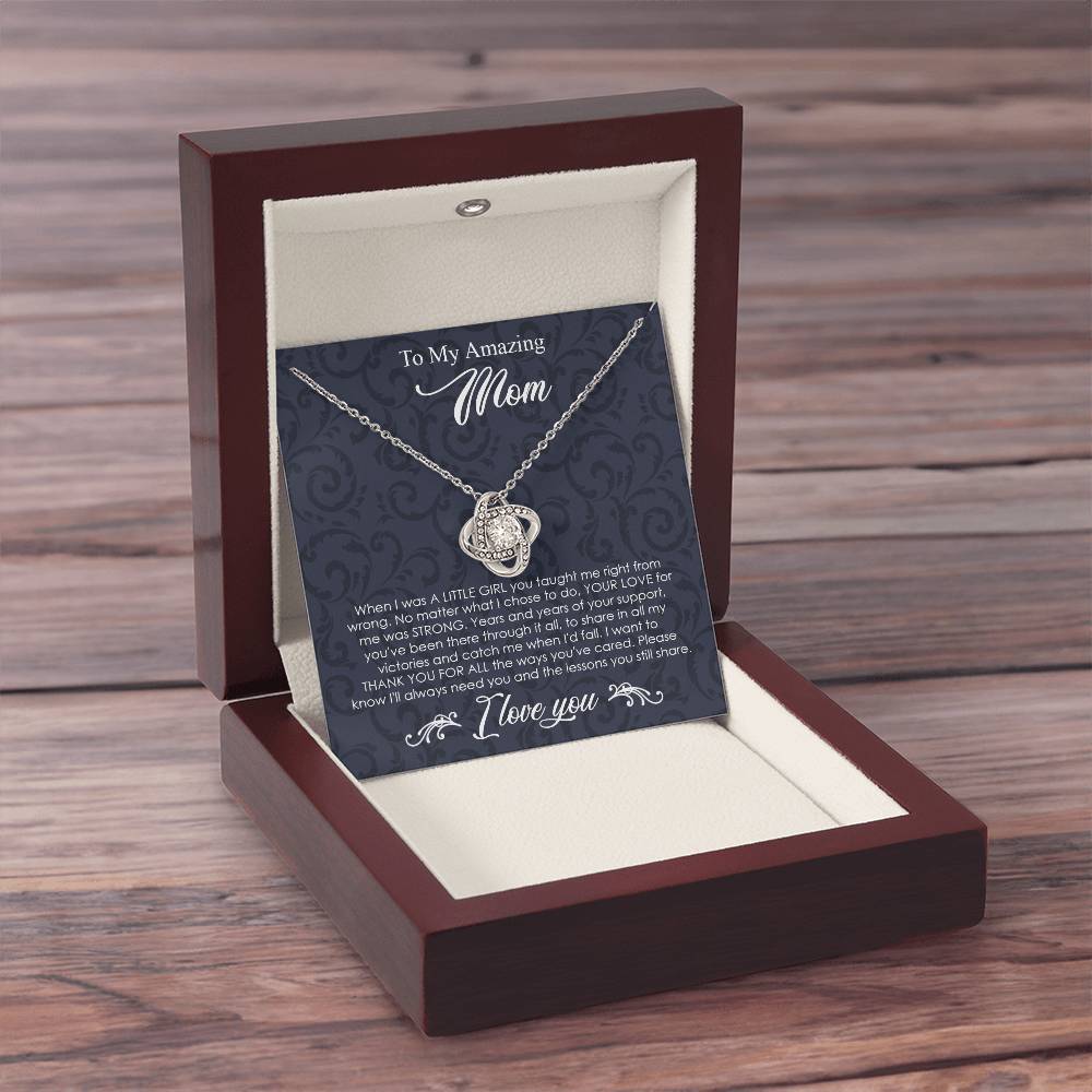 To My Amazing Knot Necklace Template Silver coanh Main up AMZVippppp