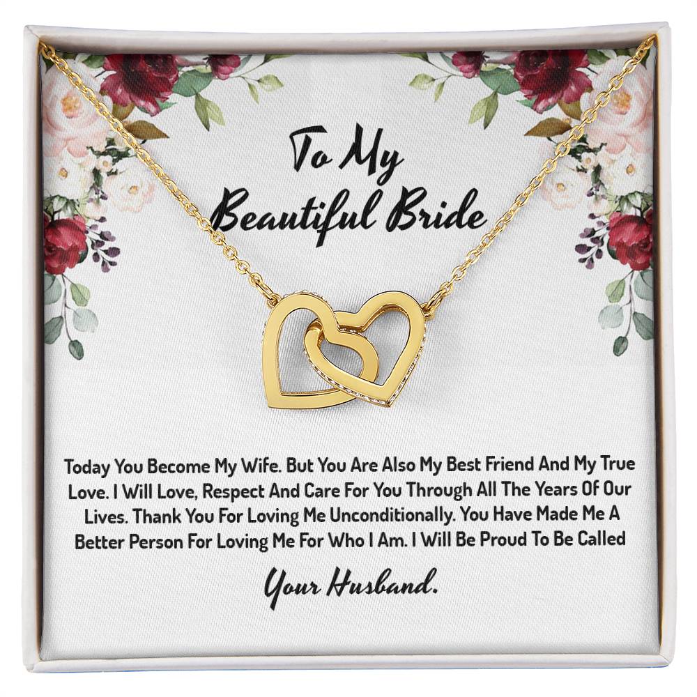 Infinity Hearts Groom to Bride Gift Wedding Day Gift for Bride from Groom to Bride Yeahnecklace3D19-820_99