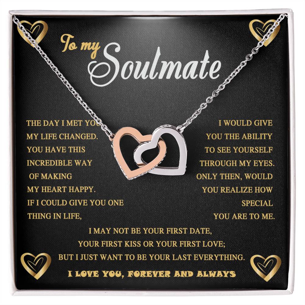 NACIE - SOULMATE HEART YELLOW - INTERLOCKING