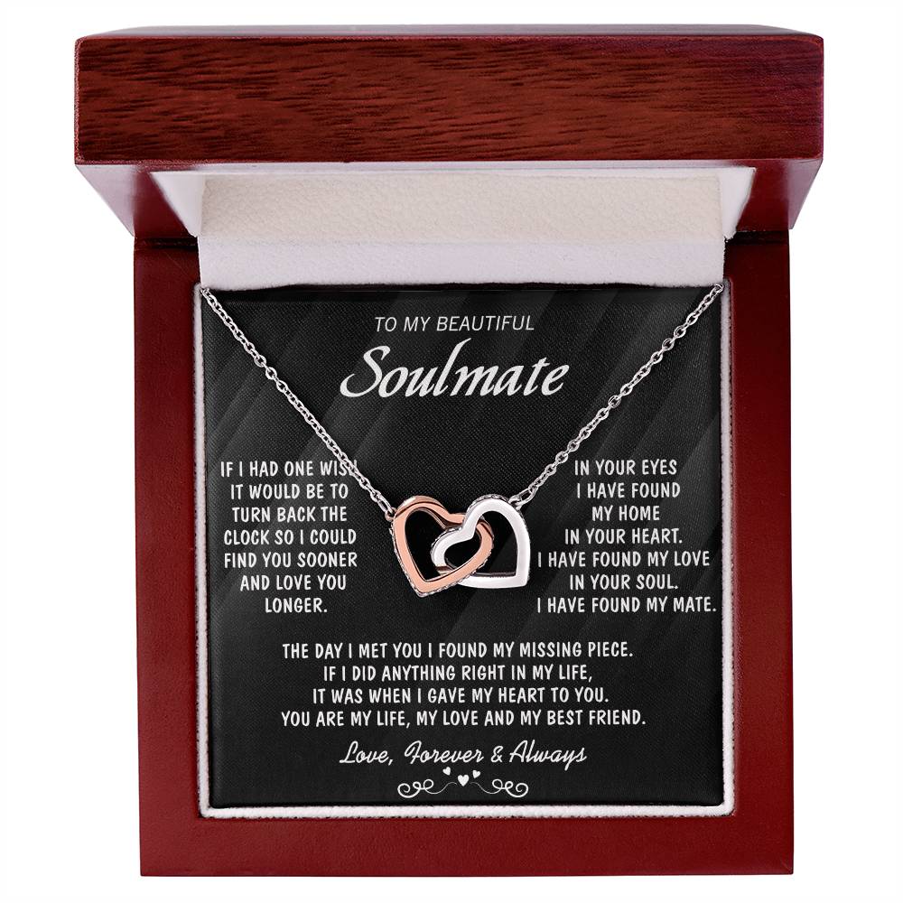 NACIE - SOULMAT BLACK - INTERLOCKING