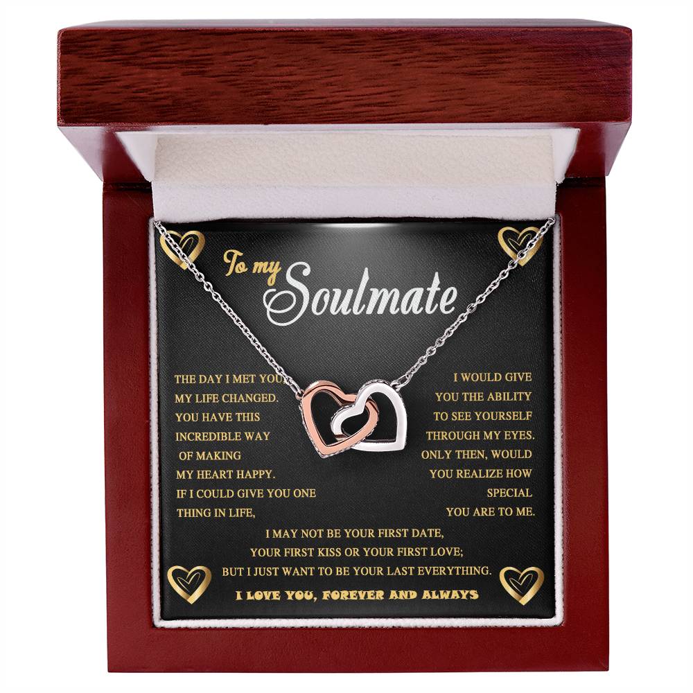 NACIE - SOULMATE HEART YELLOW - INTERLOCKING