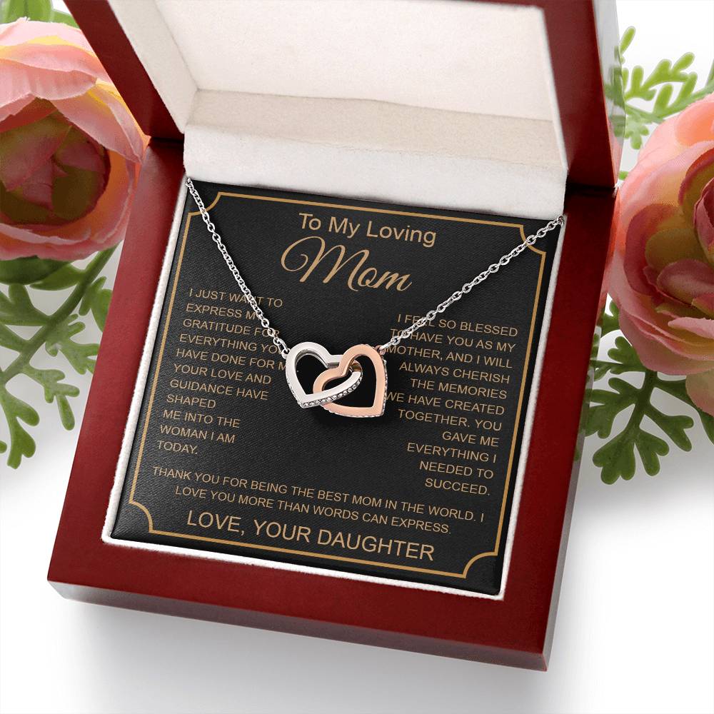 To My Loving Mom Interlocking VipSilverOnly (Coánhmainphuhop)