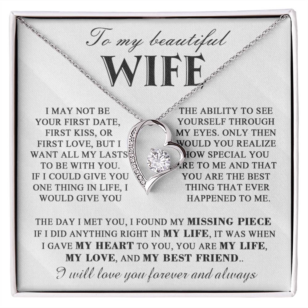 necklace wwife Temmplate Forever Love NC