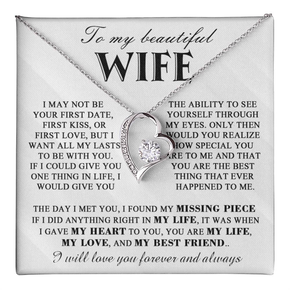 necklace wwife Temmplate Forever Love NC
