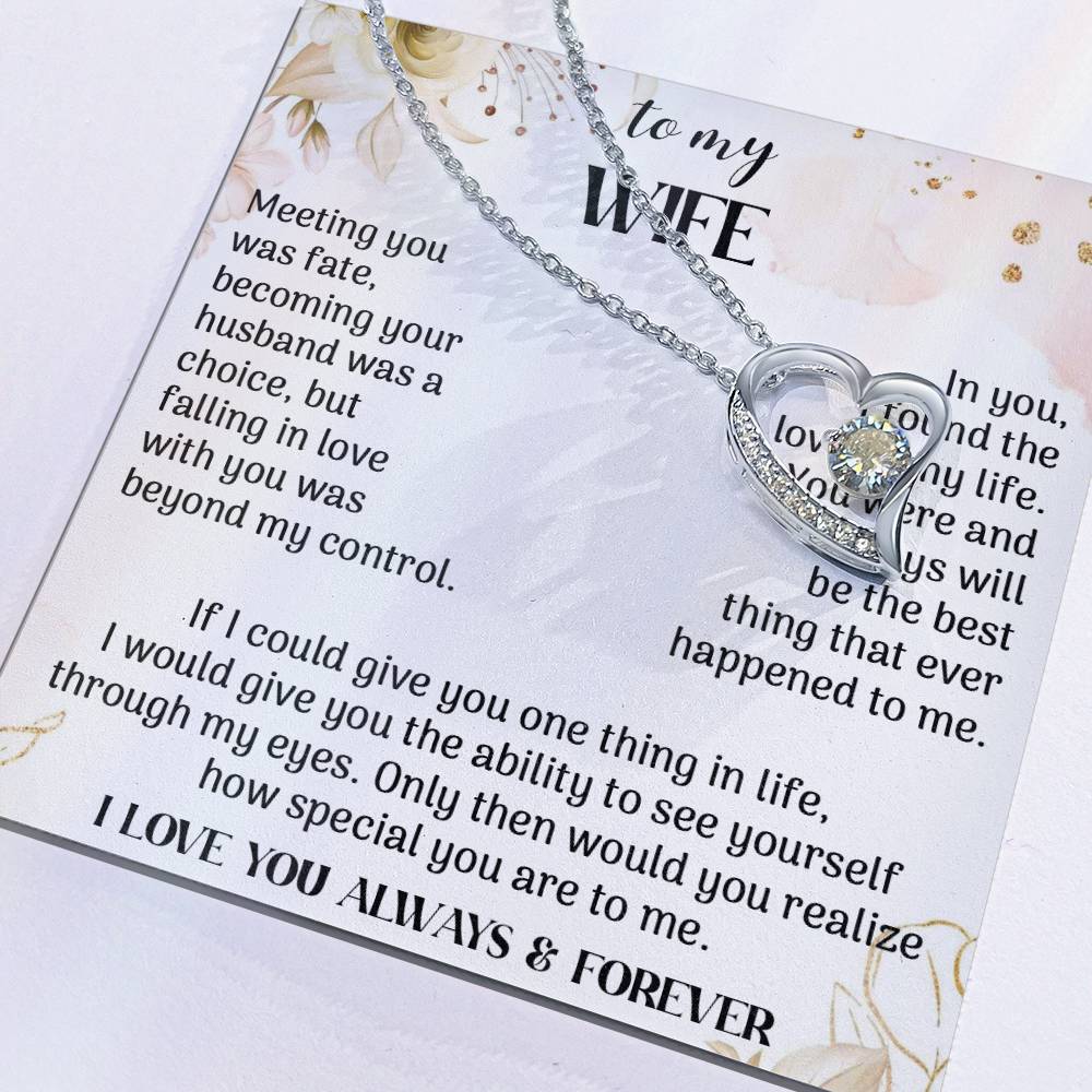 to my Wife meeting Forever Love not Earing Template