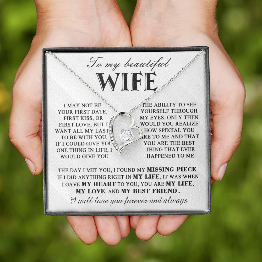 necklace wwife Temmplate Forever Love NC