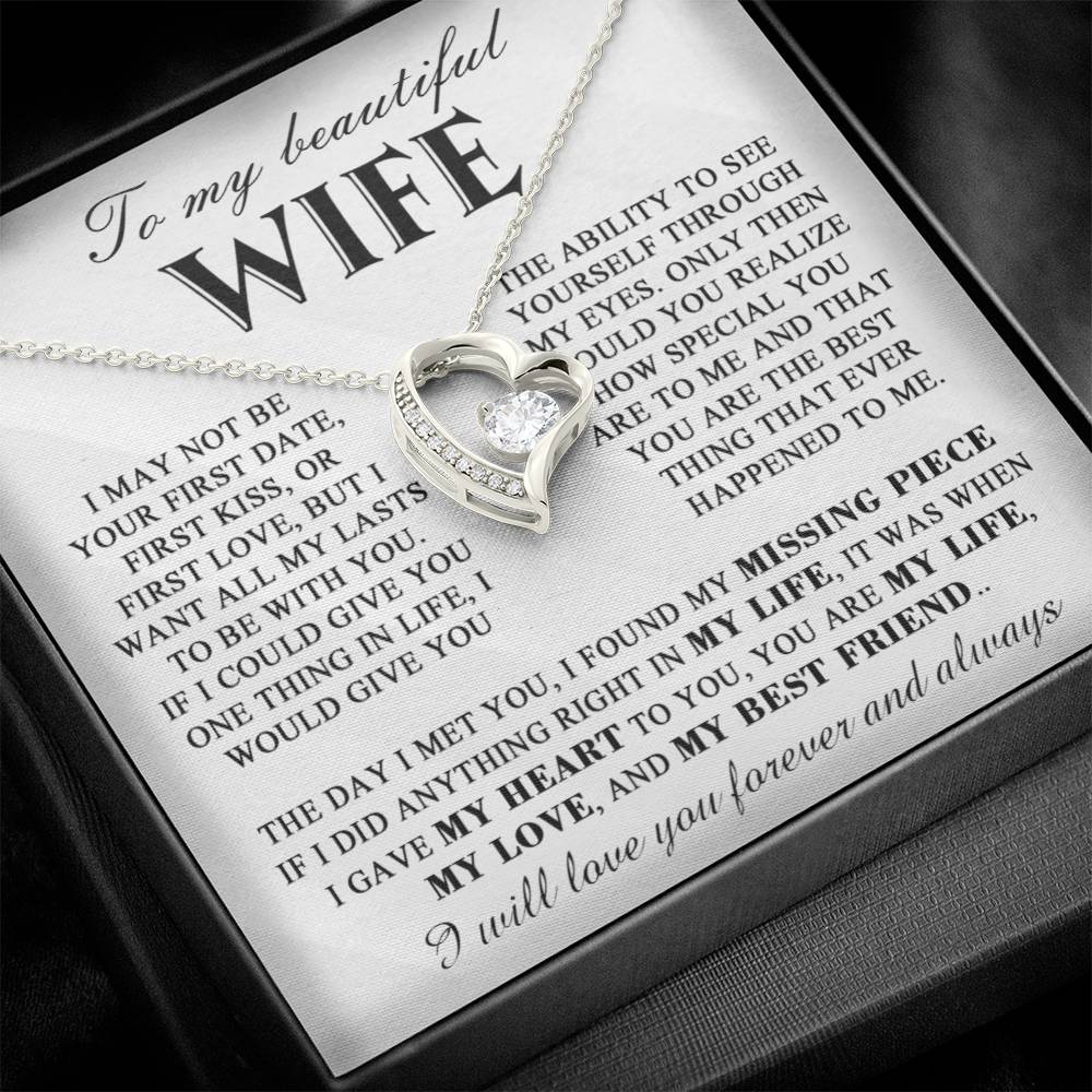 necklace wwife Temmplate Forever Love NC