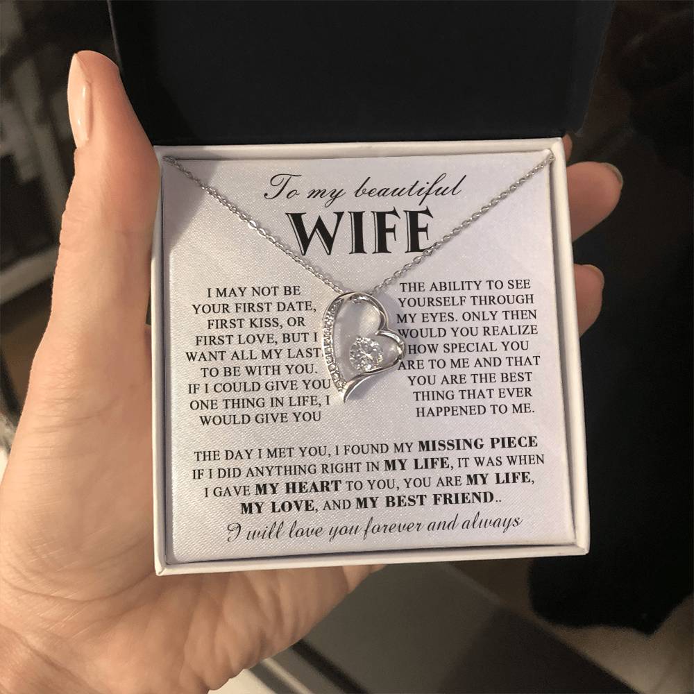 necklace wwife Temmplate Forever Love NC