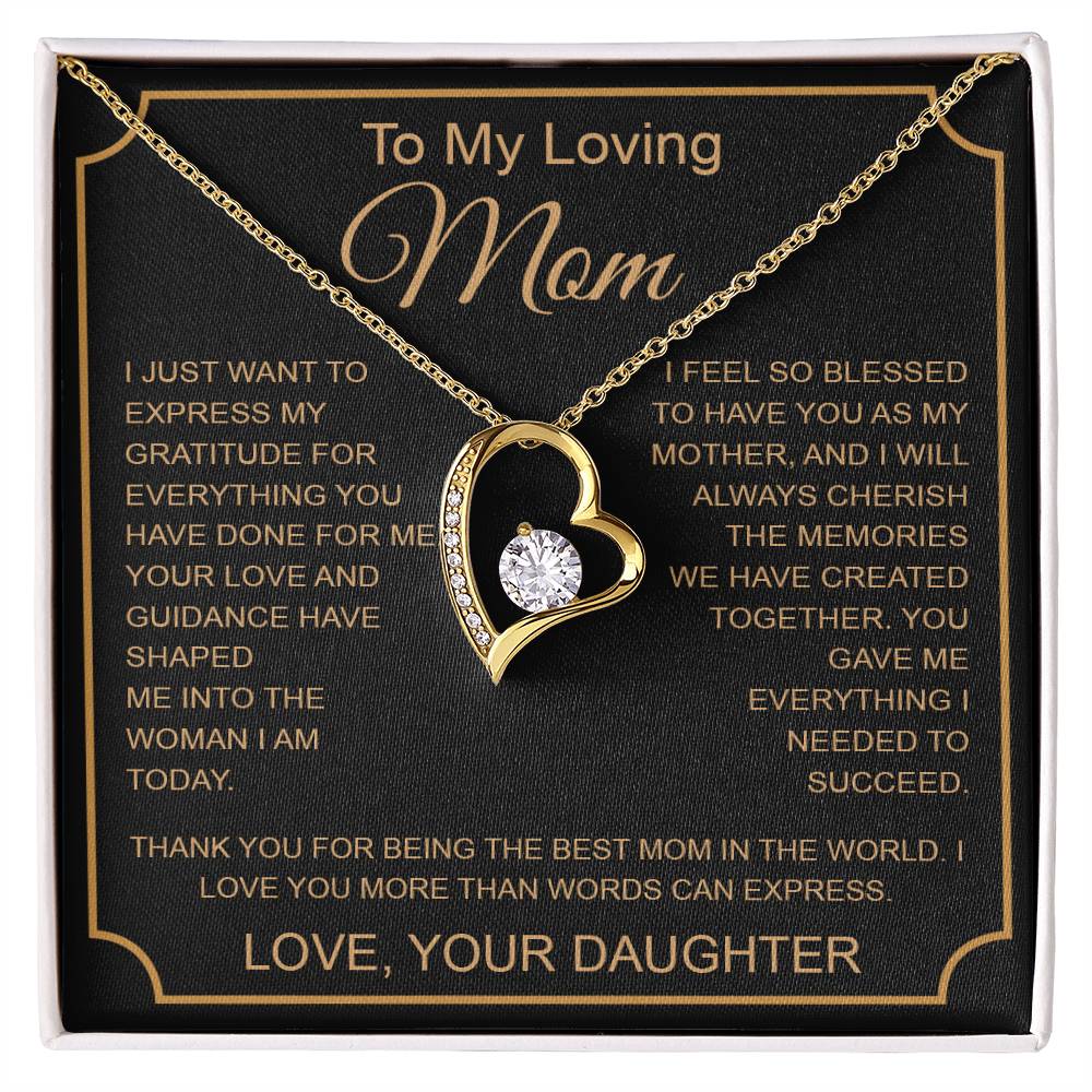 To My Loving Mom Forever Love not Earing Template Co anh mainupAMZOK