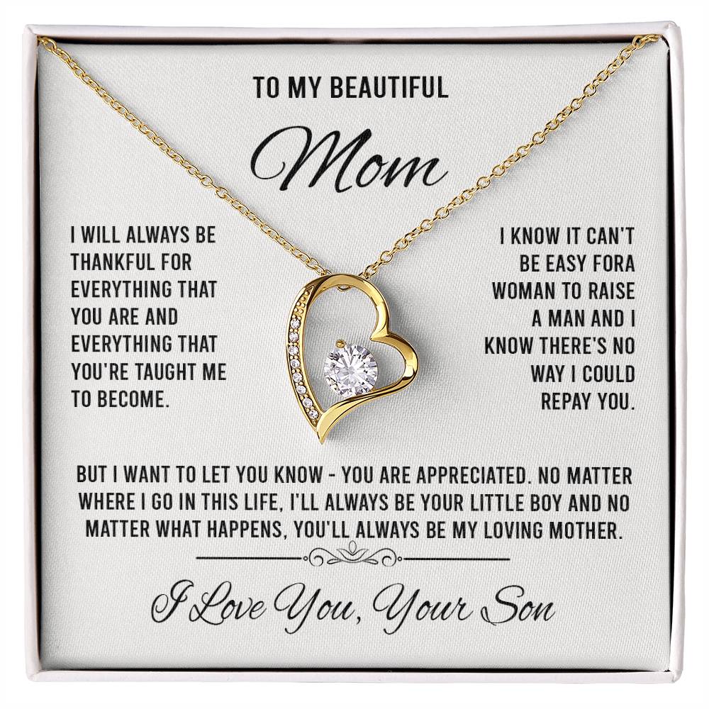 to my beautiful mom Forever Love not Earing Template Co anh mainupAMZOK
