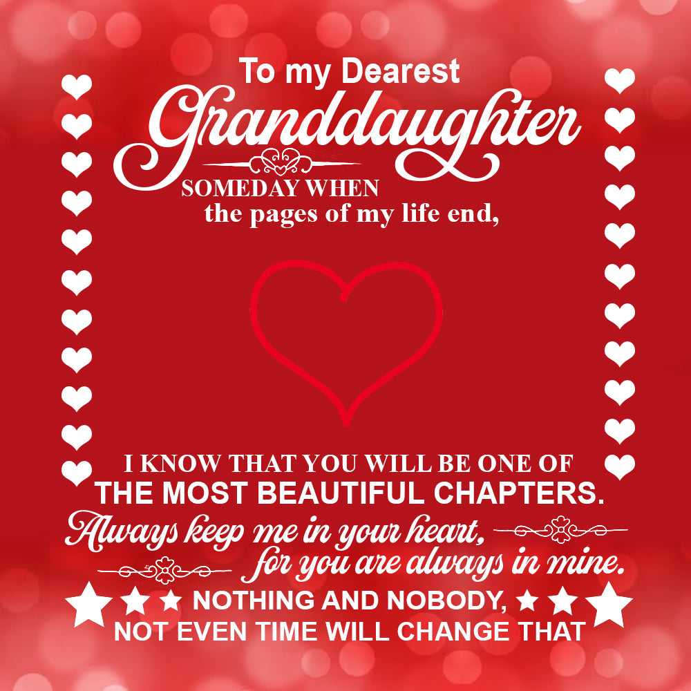 INTERGiftsForGranddaughter_4 To My Amazing Granddaughter Necklace From Grandma,