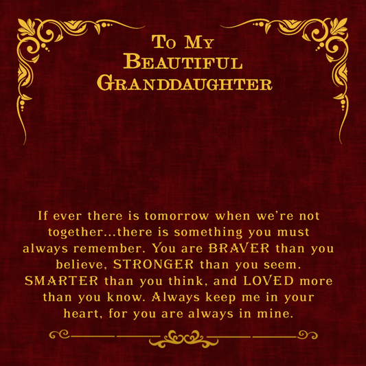 INTERGiftsForGranddaughter_7 To My Beautiful Granddaughter Gifts From Grandma Grandpa