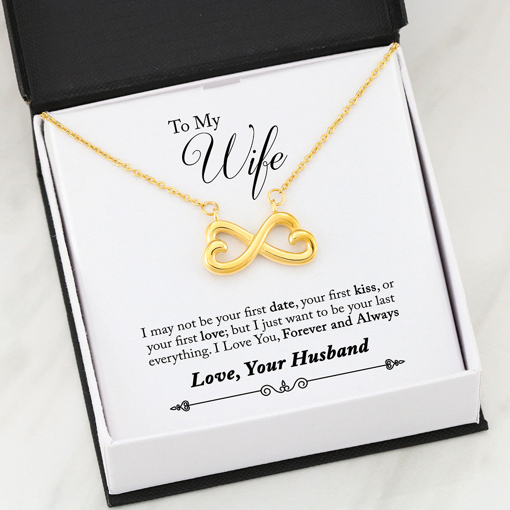 Infinity Heart Necklace 04-Husband-2-Wife-First