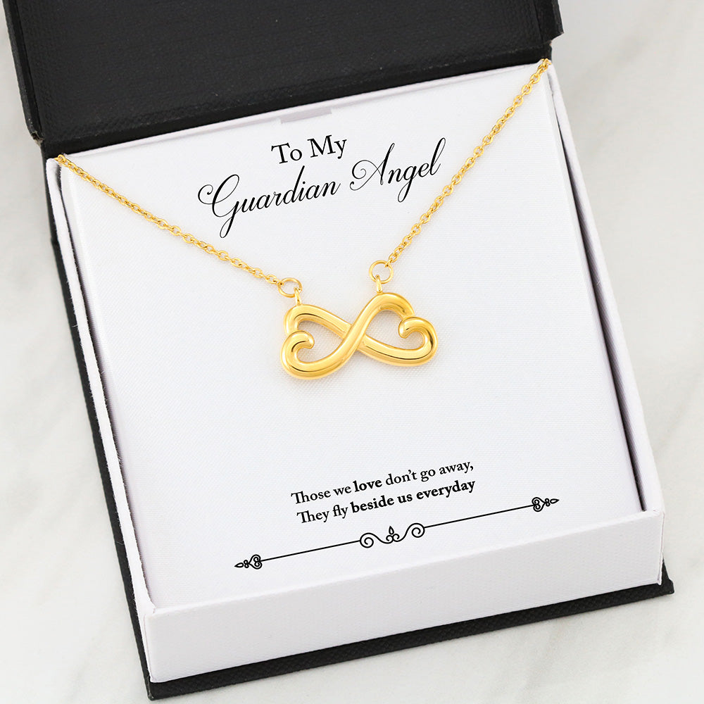 Infinity Heart Necklace 61-Remembrance-GuardianAngel