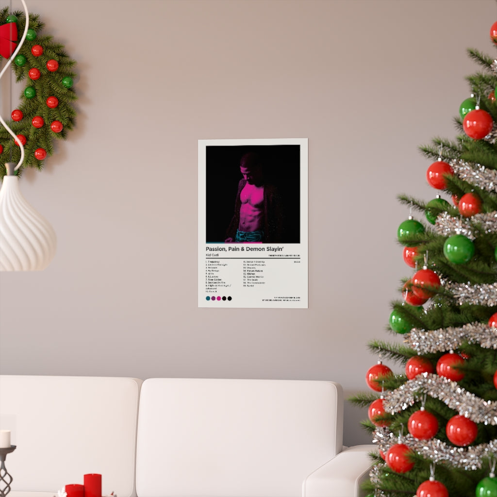 Premium Matte vertical posters Test a Huy