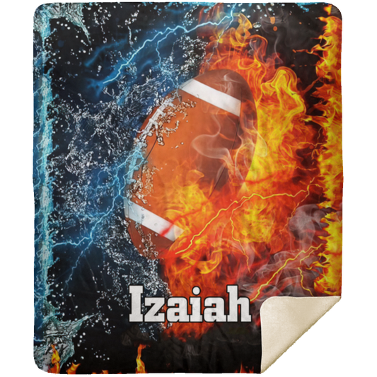 Izaiah   113-8996190-8732226 56 sherrpa MSHM Premium Mink Sherpa Blanket 50x60