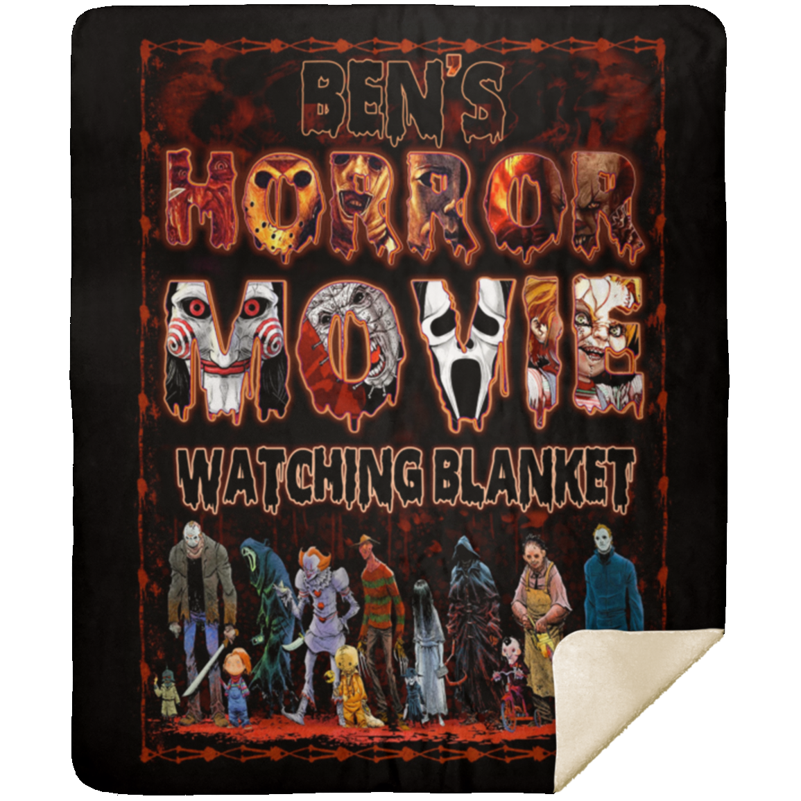 Ben's 114-2013514-7133019 MSHM Premium Mink Sherpa Blanket 50x60