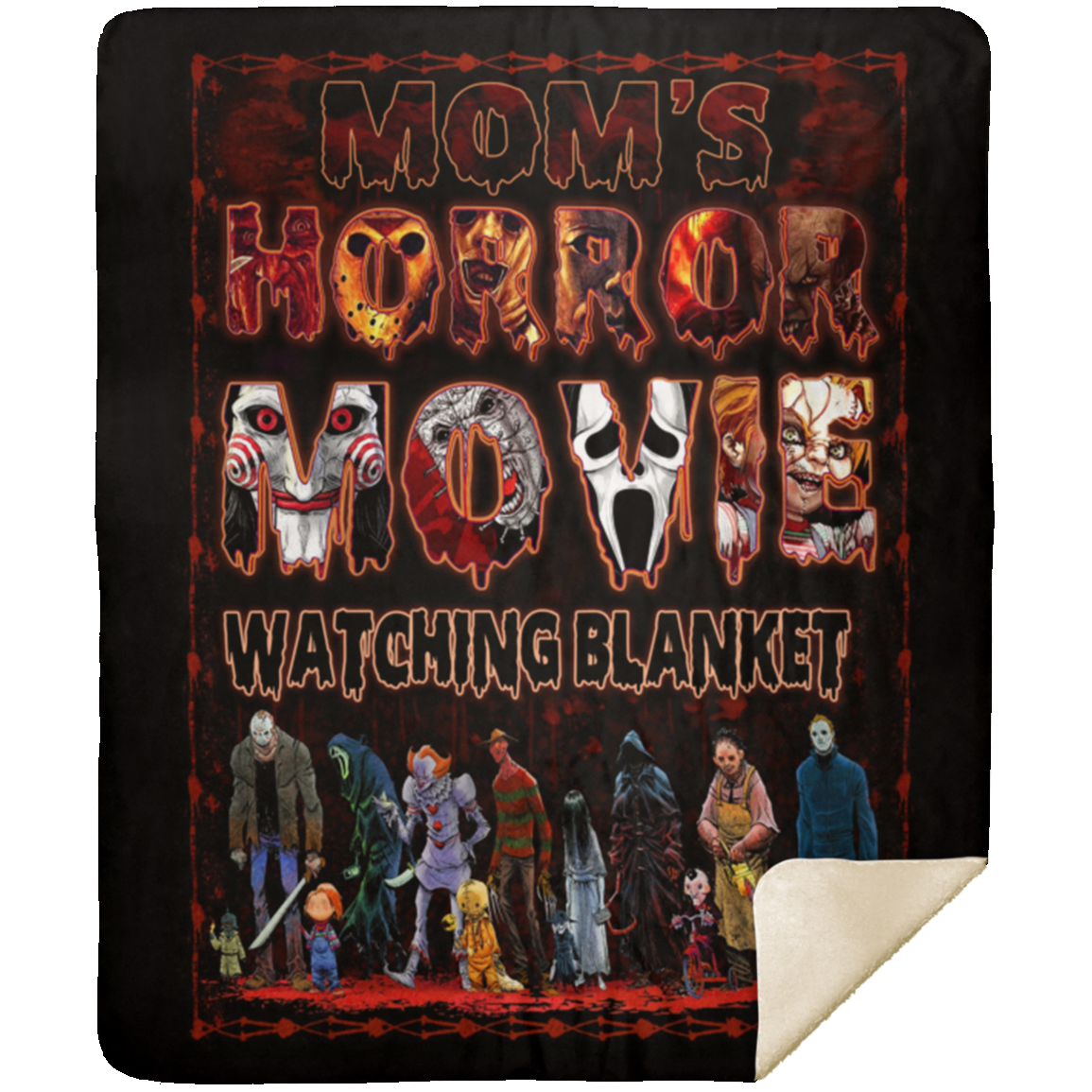 Mom's MSHM Premium Mink Sherpa Blanket 50x60