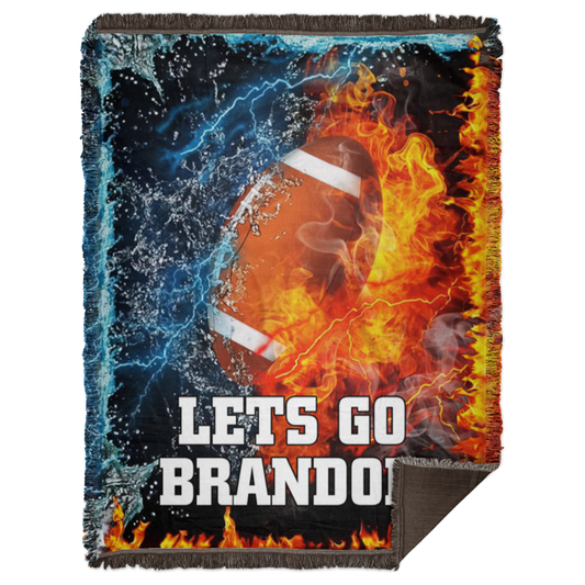 LETS GO BRANDON 114-4007912-2501828 68 Material Woven WB68 Woven Blanket - 60x80