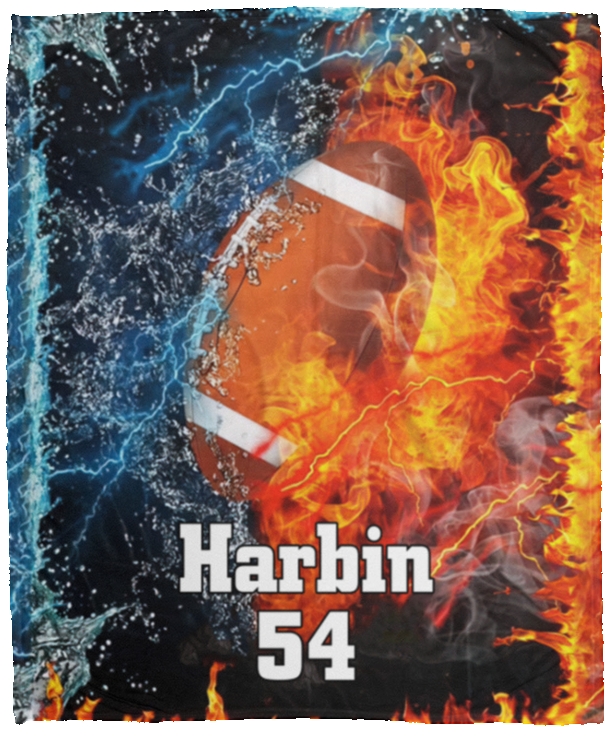 Harbin 114-0322924-0677868 56 VPM Cozy Plush Fleece Blanket - 50x60