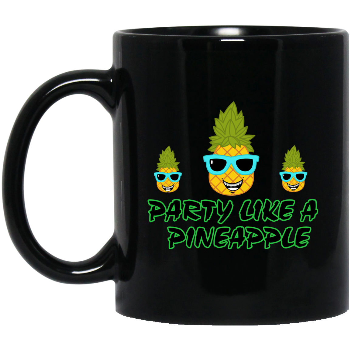 Party Like A Pineapple Love Thug Pine Funny Tropical Fruit Tee Top