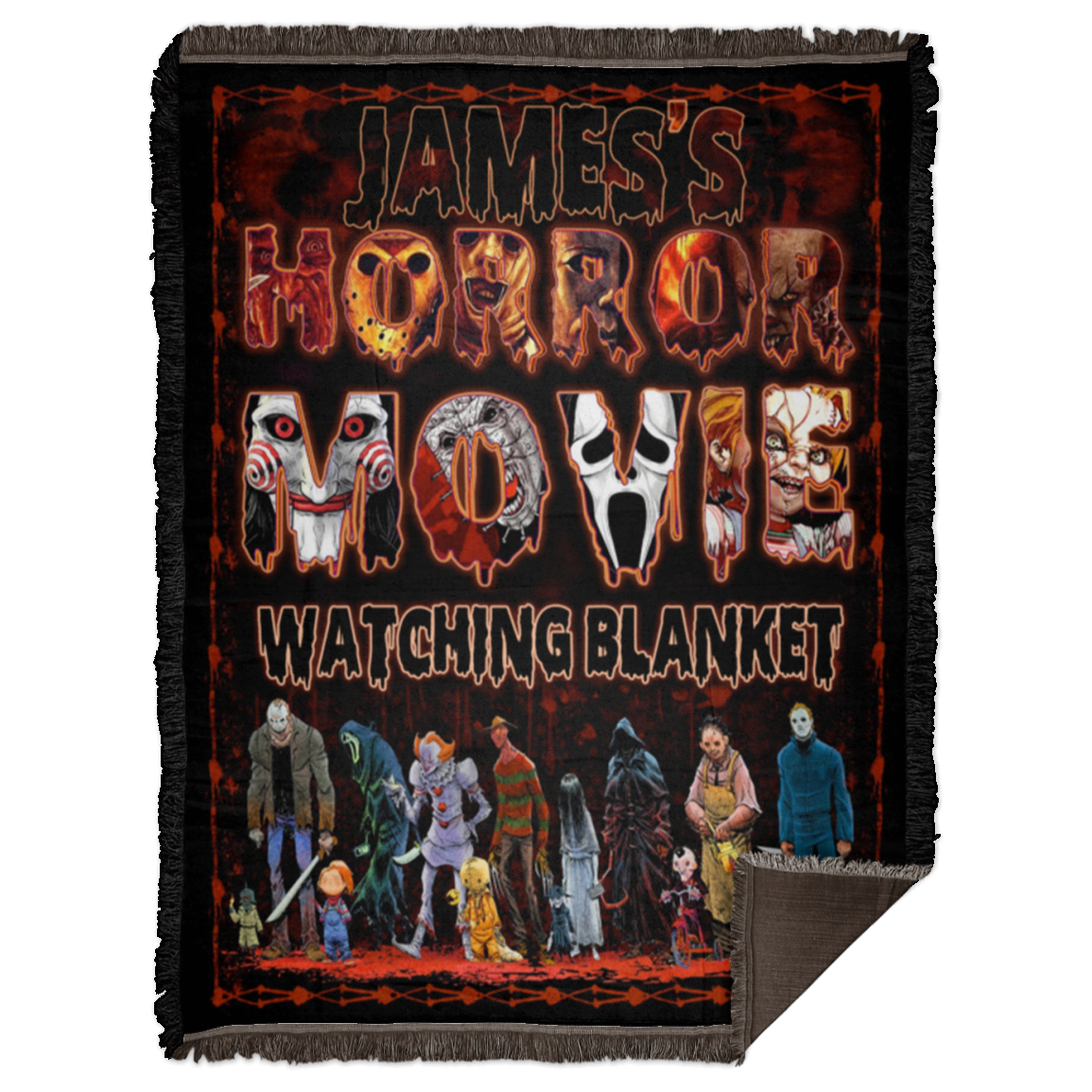 James's    114-8950261-1082628 WB68 Woven Blanket - 60x80