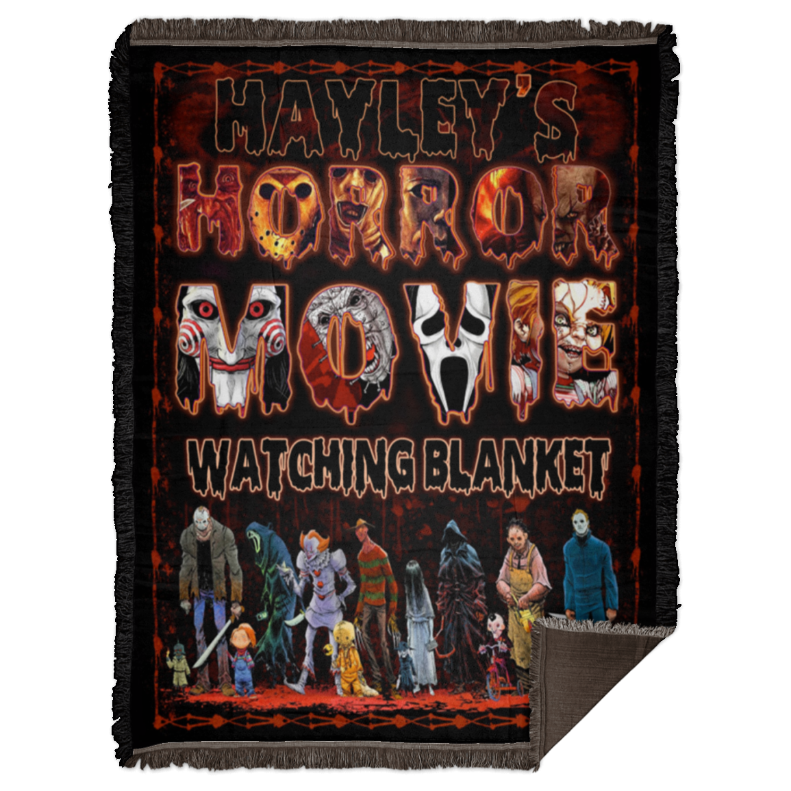 Hayley’s 114-8924267-5054654 WB68 Woven Blanket - 60x80