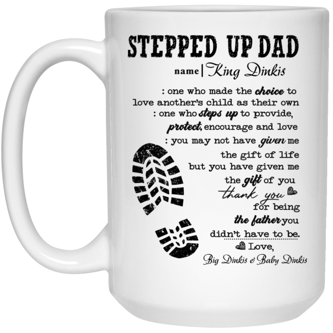 Big Dinkis & Baby Dinkis 19 mug.jpg 21504 15 oz. White Mug