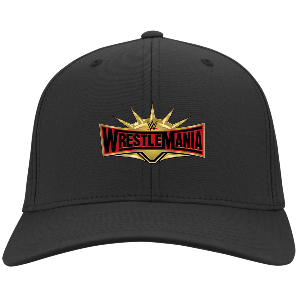 WrestleMania 35 NEW HATS 2019 WWE The Rock Wrestling Strong Black One Size Fits
