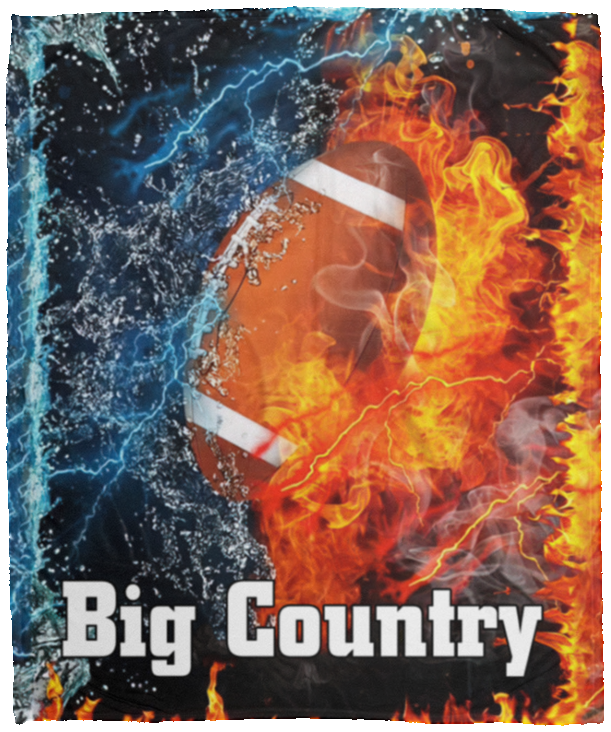 Big Country 113-6740025-6814611 56 VPM Cozy Plush Fleece Blanket - 50x60