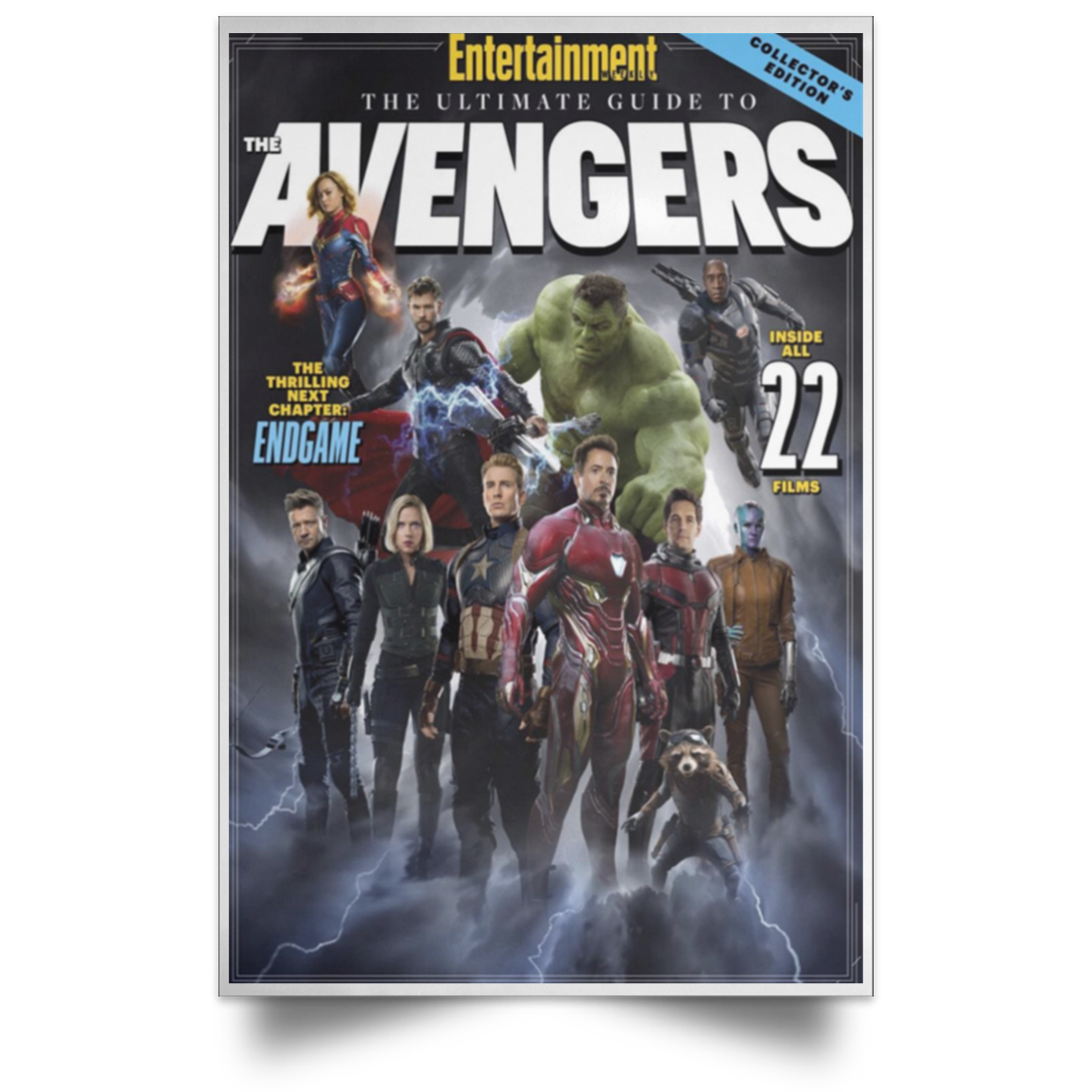 The Avengers Endgame International Poster 2019 Character Remain Quality Prints .