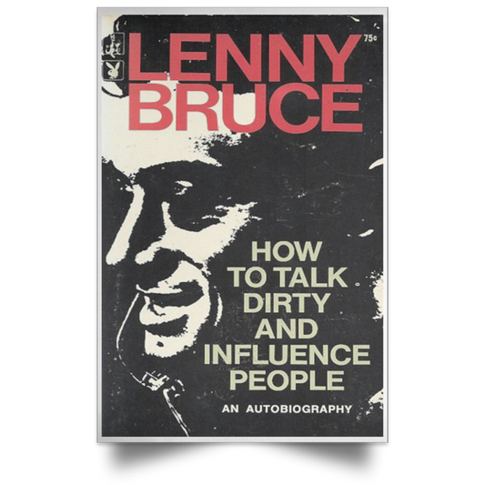 Lenny Bruce Poster How to Talk Dirty and Influence People - High Quality Prints