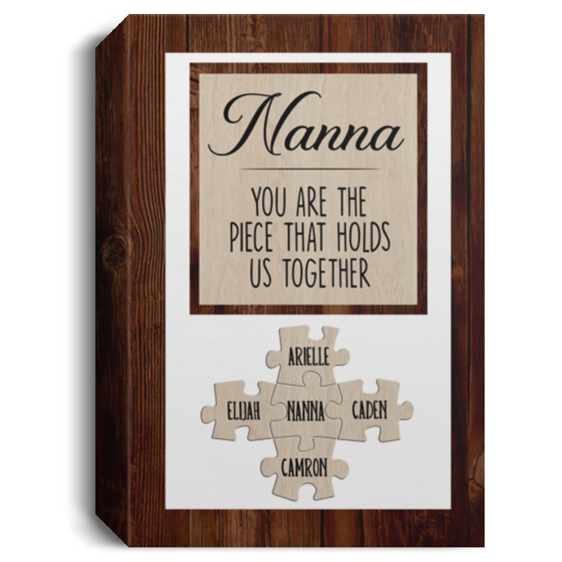 Nanna 113-3286630-6915408 CV812 CANPO15 Deluxe Portrait Canvas 1.5in Frame